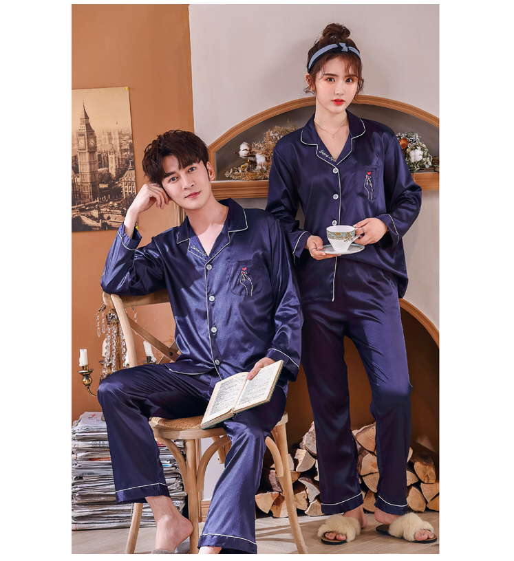 Than heart?? Matching suits men and women&#039;s style home wear pajamas