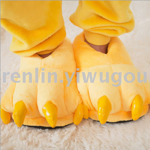 Claw shoes dinosaurs Pikachu Stiard animal husband couple Siamese pajamas matching home service