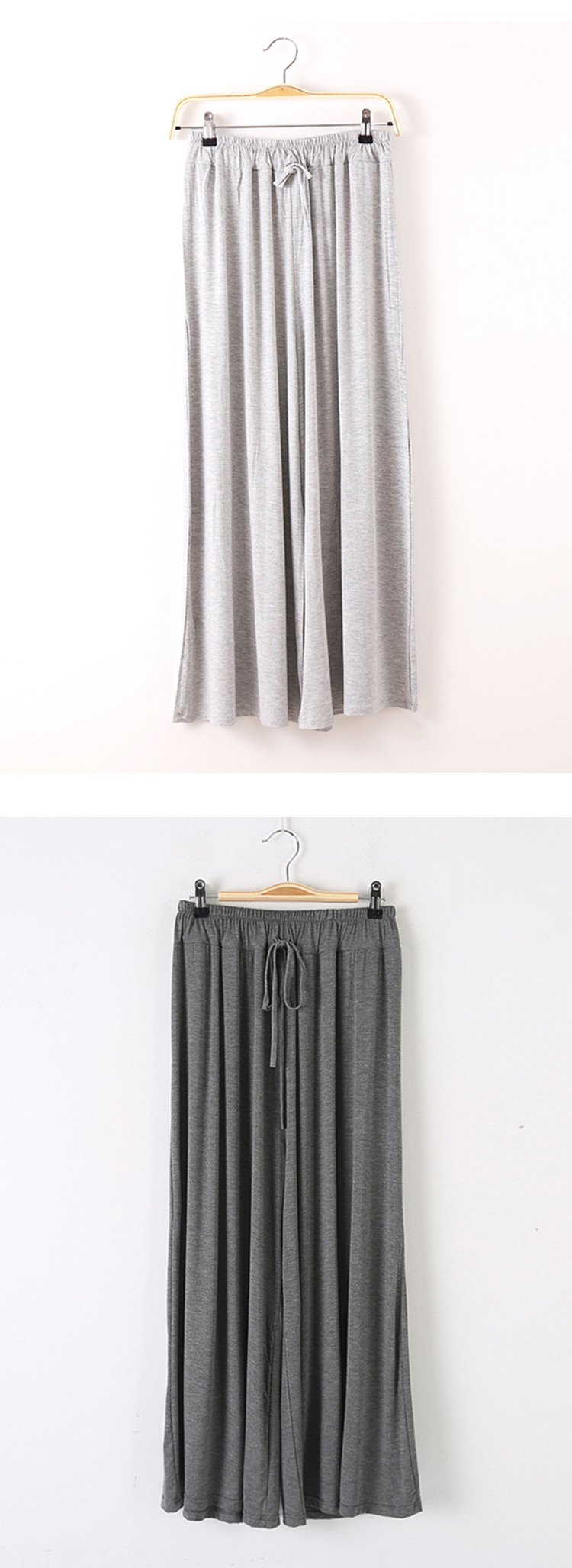 Modern Dance Pants Dance Pants Wide Leg Pants Black Exercise Clothing Loose Base Training Clothes Modal CapriPants Women