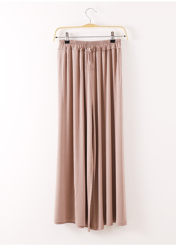 Modern Dance Pants Dance Pants Wide Leg Pants Black Exercise Clothing Loose Base Training Clothes Modal CapriPants Women