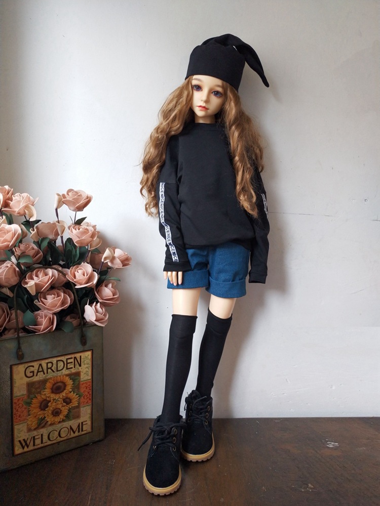 346 Points BJD SD Doll Clothes Three Four Six Multi-Color Sweater Jeans Men's and Women's Cotton Multi-Color in Stock Wholesale