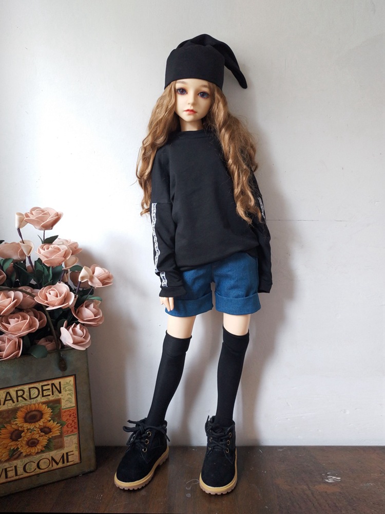 346 Points BJD SD Doll Clothes Three Four Six Multi-Color Sweater Jeans Men's and Women's Cotton Multi-Color in Stock Wholesale
