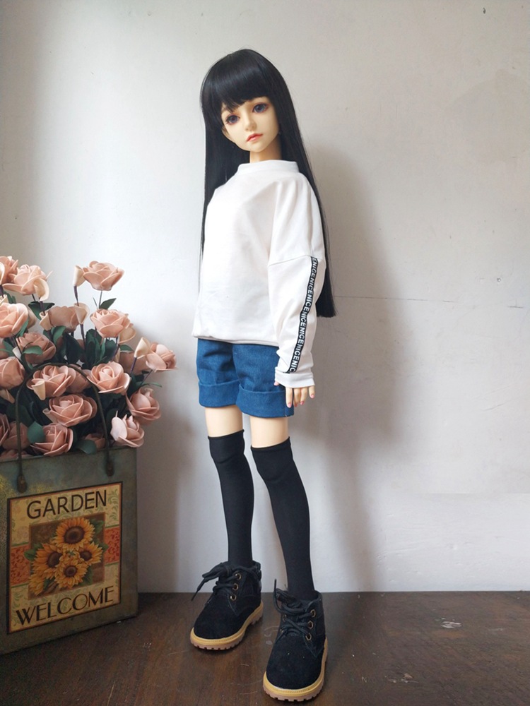 346 Points BJD SD Doll Clothes Three Four Six Multi-Color Sweater Jeans Men's and Women's Cotton Multi-Color in Stock Wholesale