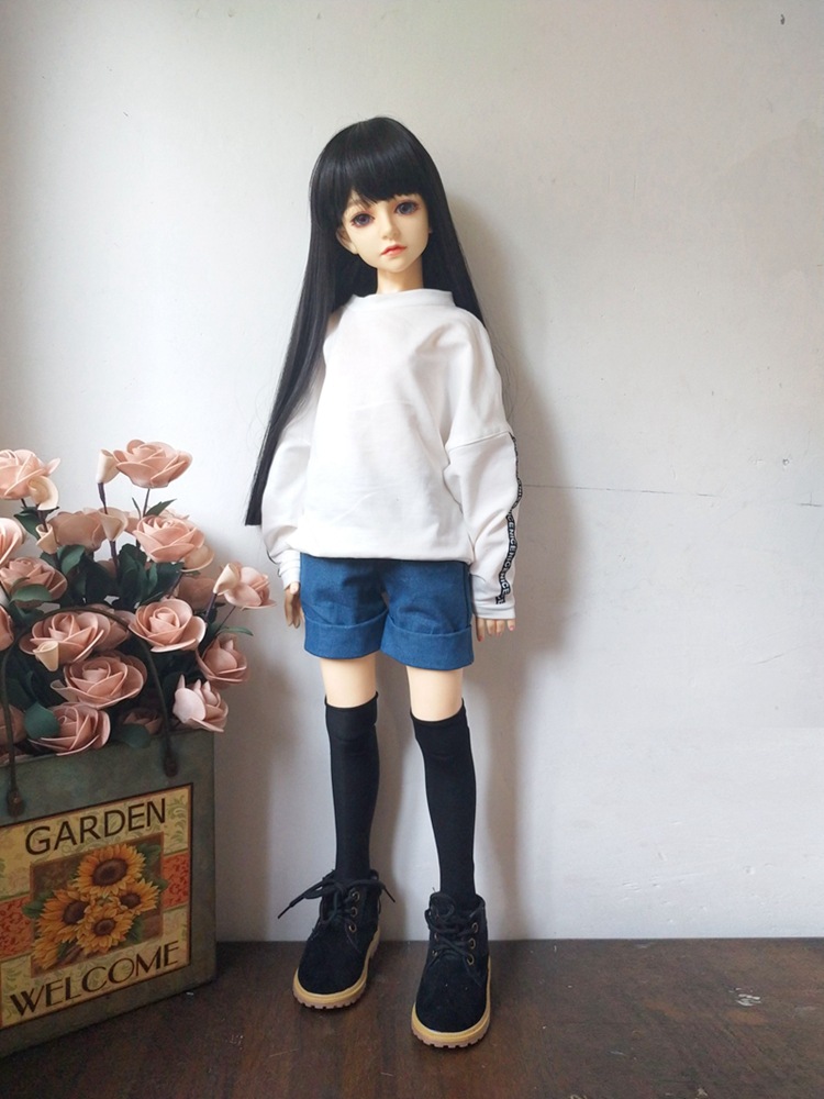 346 Points BJD SD Doll Clothes Three Four Six Multi-Color Sweater Jeans Men's and Women's Cotton Multi-Color in Stock Wholesale