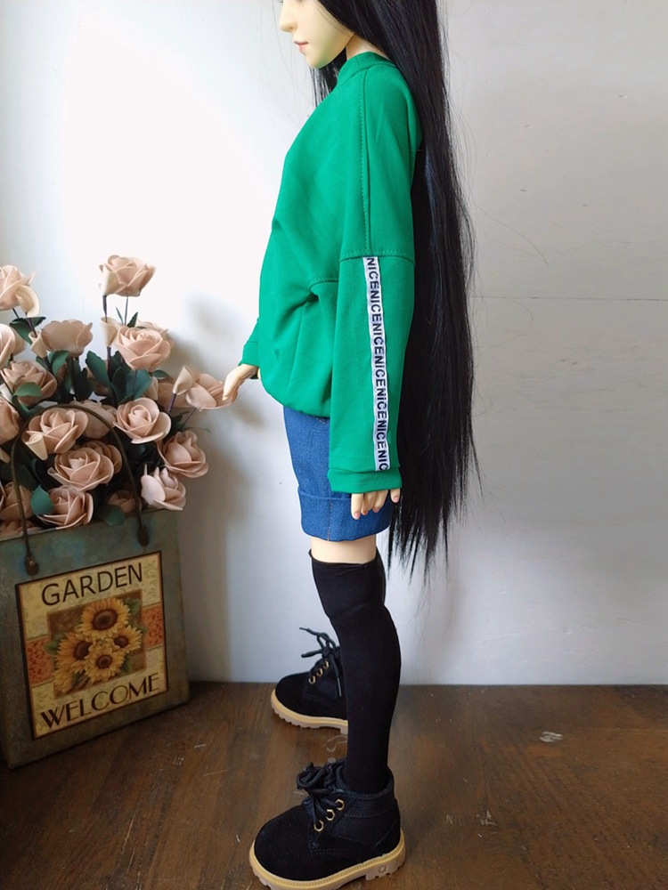 346 Points BJD SD Doll Clothes Three Four Six Multi-Color Sweater Jeans Men's and Women's Cotton Multi-Color in Stock Wholesale