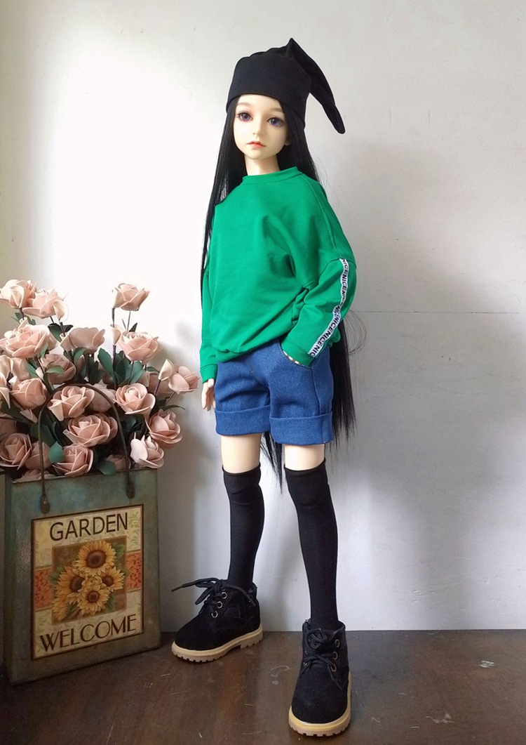 346 Points BJD SD Doll Clothes Three Four Six Multi-Color Sweater Jeans Men's and Women's Cotton Multi-Color in Stock Wholesale