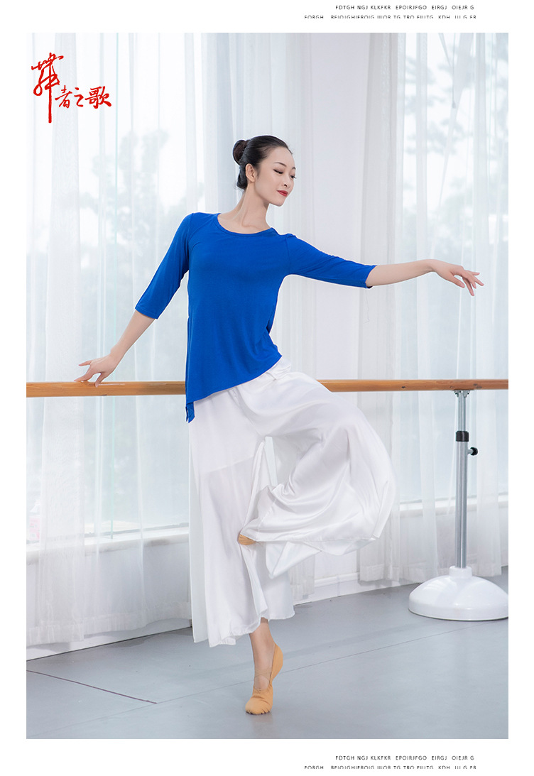 Adult Dance Top Women's Body Art Examination Square Dance Performance Clothes Yoga Clothes Classical Dance Clothes Adult Dance Top Women's Body Art Examination Square Dance Performance Clothes Yoga Clothes Classical Dance Clothes