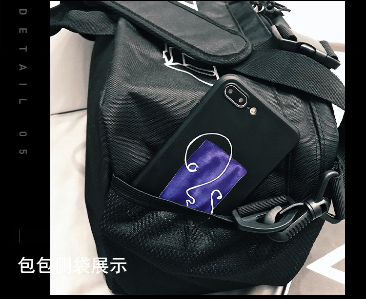 2020 New Trendy Korean Style All-Matching Work Clothes Mechanical Style Oxford Cloth Messenger Bag Couple Men and Women Casual Shoulder Big Bag