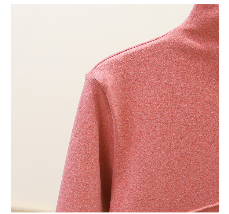 Thermal Clothes Women's Autumn and Winter plus Size Turtleneck Bottoming Shirt Long Sleeves Outerwear Tshirt Women Thermal Clothes Women's Autumn and Winter plus Size Turtleneck Bottoming Shirt Long Sleeves Outerwear Tshirt Women