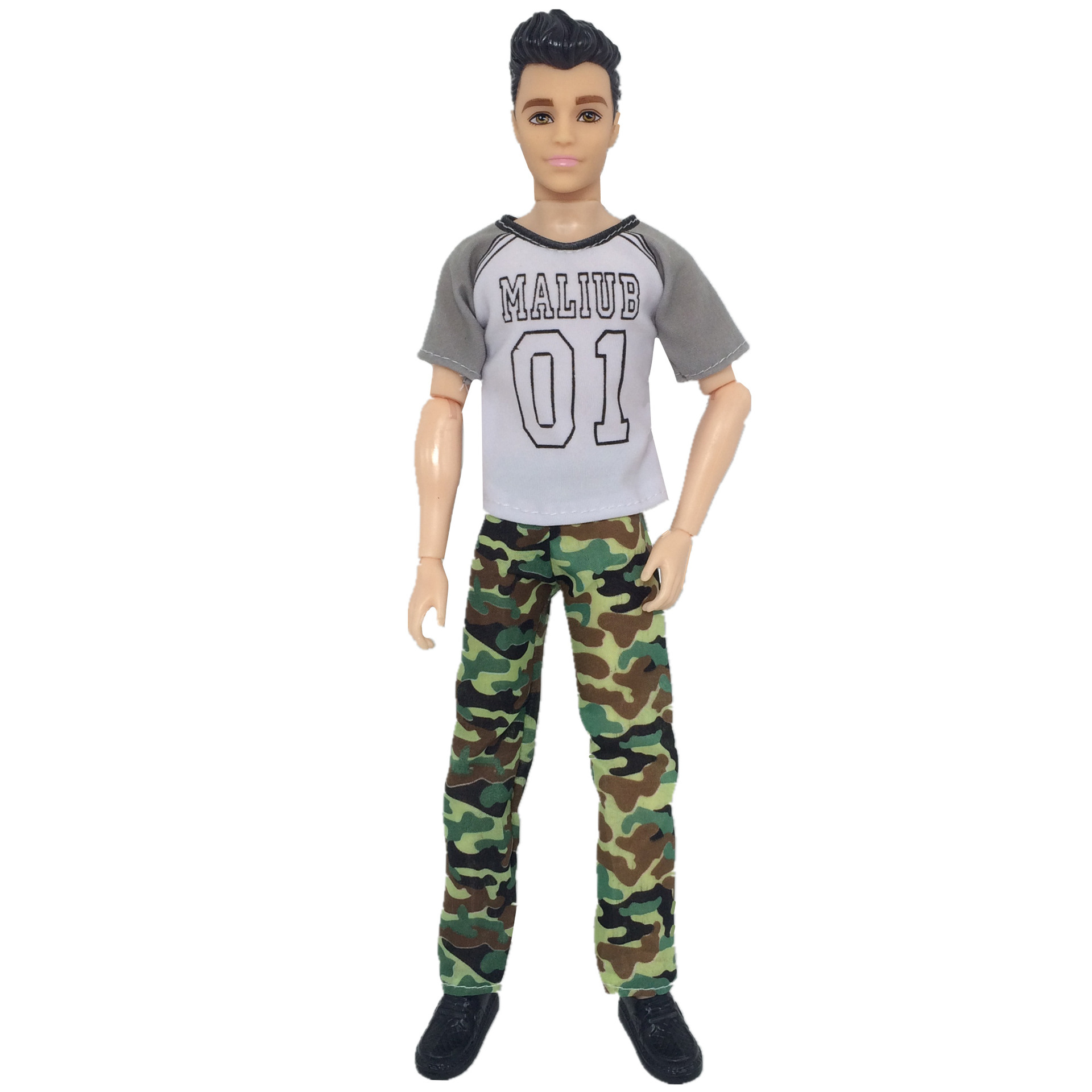 Men's M Barbie Doll Toy Makeover Clothes Suit Fashion Casual Clothing for Children Within 32cm Men's M Barbie Doll Toy Makeover Clothes Suit Fashion Casual Clothing for Children Within 32cm