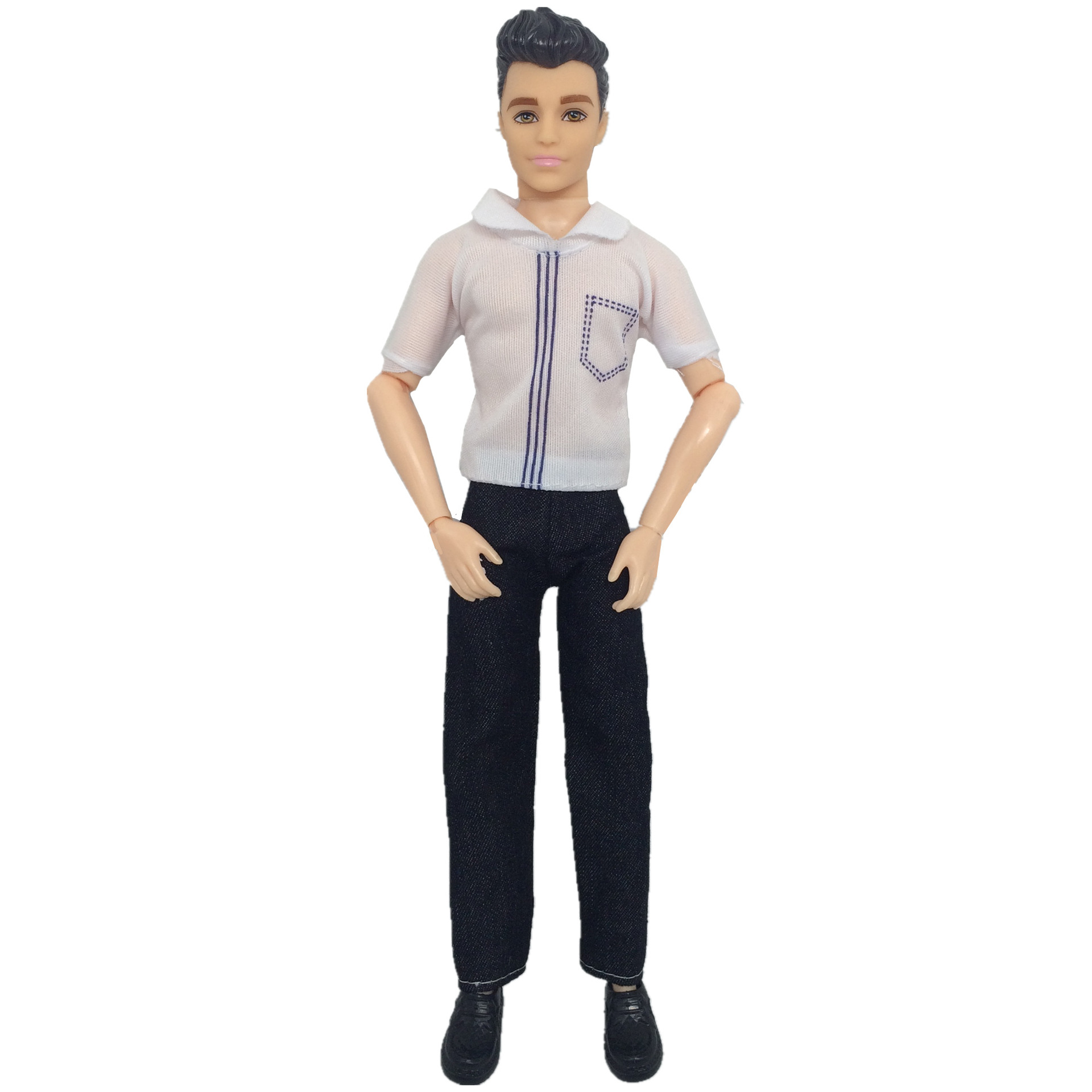 Men's M Barbie Doll Toy Makeover Clothes Suit Fashion Casual Clothing for Children Within 32cm Men's M Barbie Doll Toy Makeover Clothes Suit Fashion Casual Clothing for Children Within 32cm