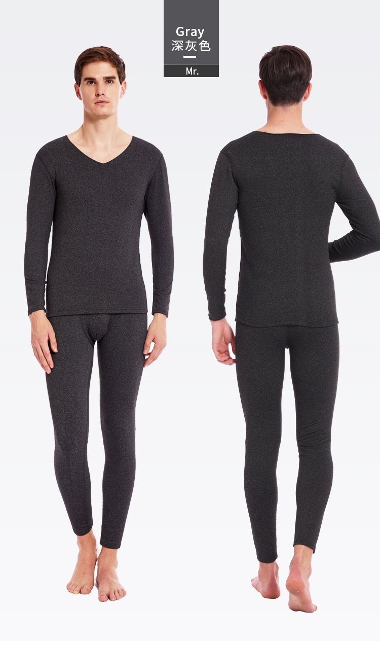 Factory Direct Sales Constant Temperature 37 Degrees Autumn and Winter Seamless Thermal Underwear Suit Autumn Clothes Long Pants Seamless Men Brushed Factory Direct Sales Constant Temperature 37 Degrees Autumn and Winter Seamless Thermal Underwear Suit Autumn Clothes Long Pants Seamless Men Brushed