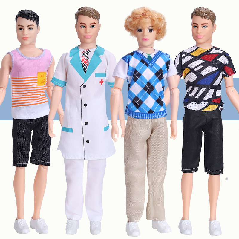 Prince Ken Doll Clothes Barbie Doll Doll Casual Clothes Fashion Men&#039;s Suits Business Wear Children&#039;s Toys