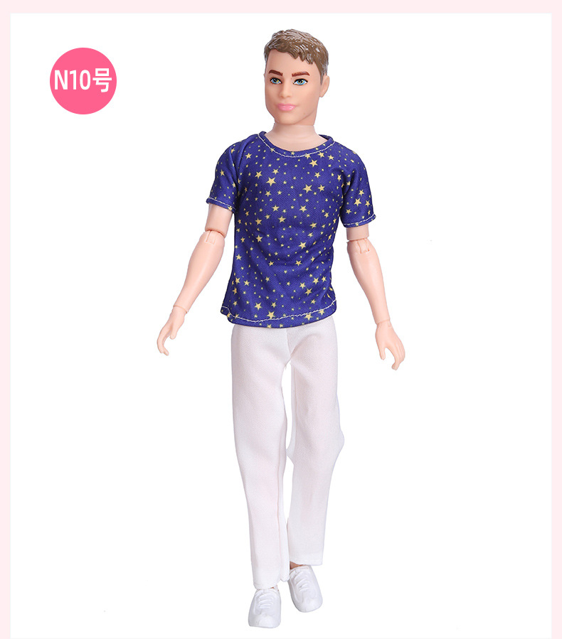 Prince Ken Doll Clothes Barbie Doll Doll Casual Clothes Fashion Men's Suits Business Wear Children's Toys Prince Ken Doll Clothes Barbie Doll Doll Casual Clothes Fashion Men's Suits Business Wear Children's Toys