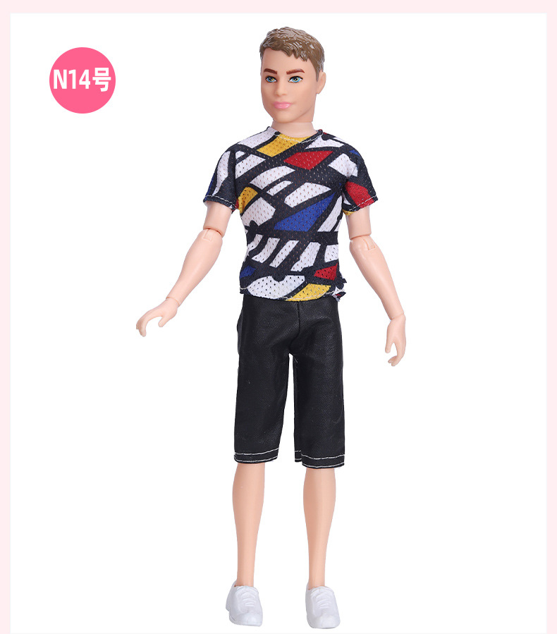 Prince Ken Doll Clothes Barbie Doll Doll Casual Clothes Fashion Men's Suits Business Wear Children's Toys Prince Ken Doll Clothes Barbie Doll Doll Casual Clothes Fashion Men's Suits Business Wear Children's Toys