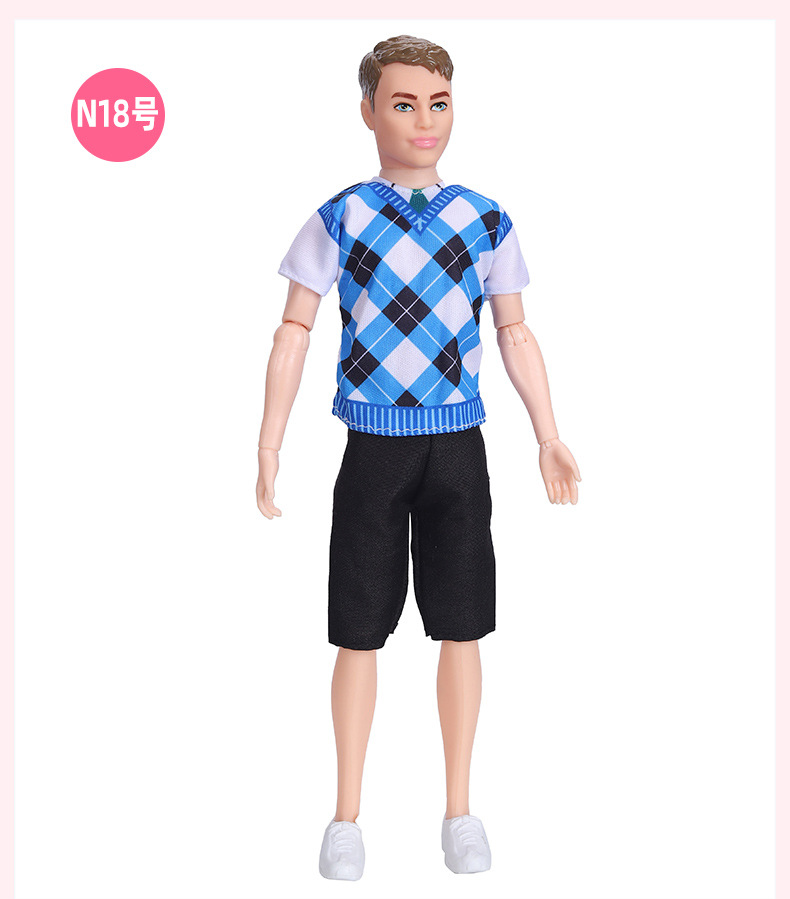 Prince Ken Doll Clothes Barbie Doll Doll Casual Clothes Fashion Men's Suits Business Wear Children's Toys Prince Ken Doll Clothes Barbie Doll Doll Casual Clothes Fashion Men's Suits Business Wear Children's Toys
