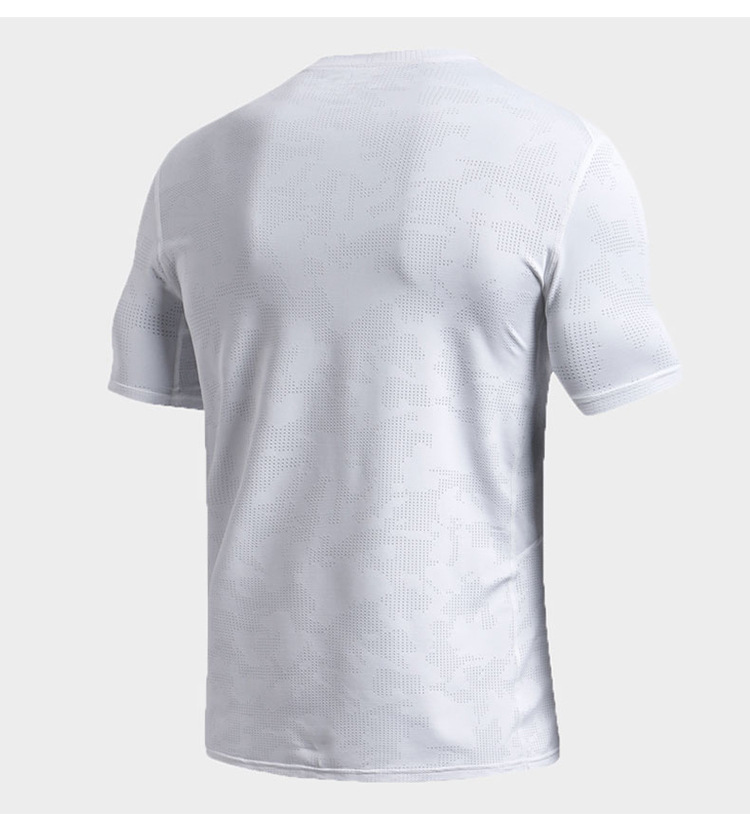Outdoor Running Exercise T-shirt Short Sleeve Men's Summer Loose Breathable Basketball Training Quick Drying Clothes
