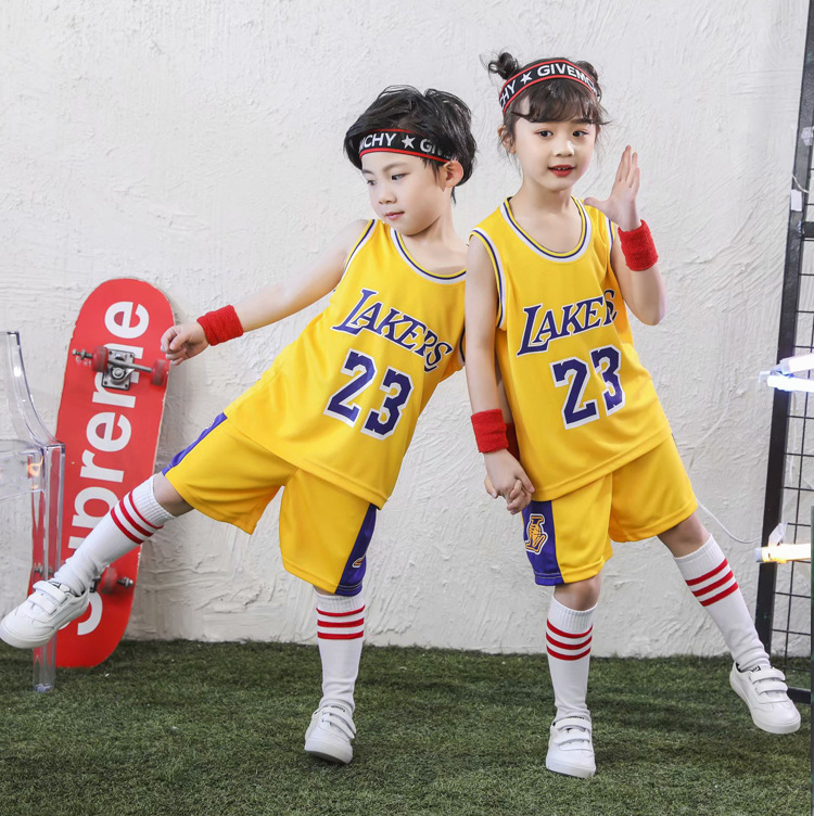 Men's Middle and Big Children's Jersey Youth Primary School Student Vest Kindergarten Performance Performance Clothes