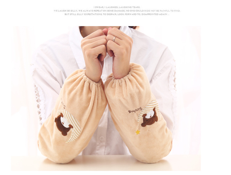 Korean version long sleeve men and women household cleaning clothes sleeves office study student sleeve sleeve sleeve