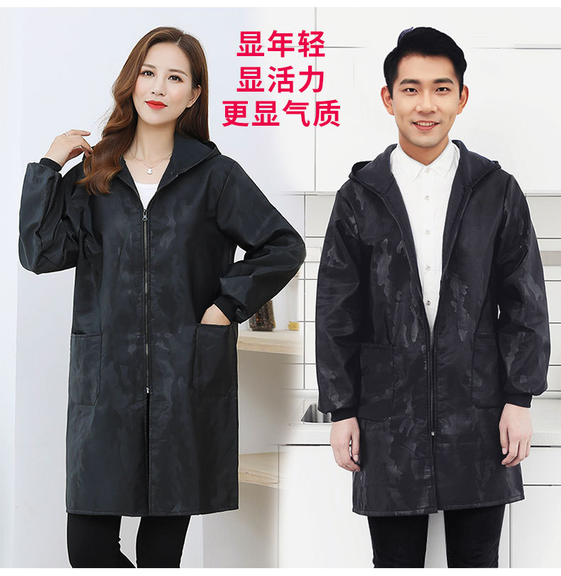Adult Outdoor Wear Men&#039;s and Women&#039;s Camouflage Work Clothes Labor Protection Kitchen Waterproof Long Sleeve Apron
