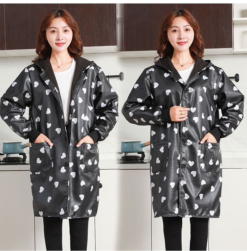 Adult Outdoor Wear Men's and Women's Camouflage Work Clothes Labor Protection Kitchen Waterproof Long Sleeve Apron