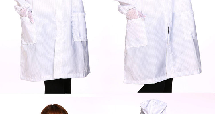 Antistatic clothing Hooded Smock dust-free Workshop Electronic Factory Food Blue Hooded work clothes for men and women Antistatic clothing Hooded Smock dust-free Workshop Electronic Factory Food Blue Hooded work clothes for men and women