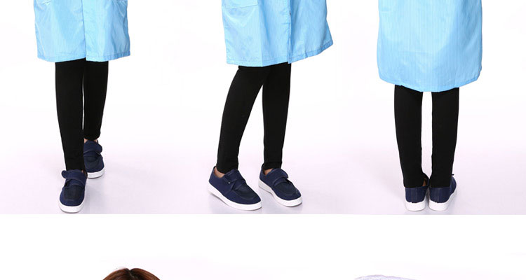 Antistatic clothing Hooded Smock dust-free Workshop Electronic Factory Food Blue Hooded work clothes for men and women Antistatic clothing Hooded Smock dust-free Workshop Electronic Factory Food Blue Hooded work clothes for men and women
