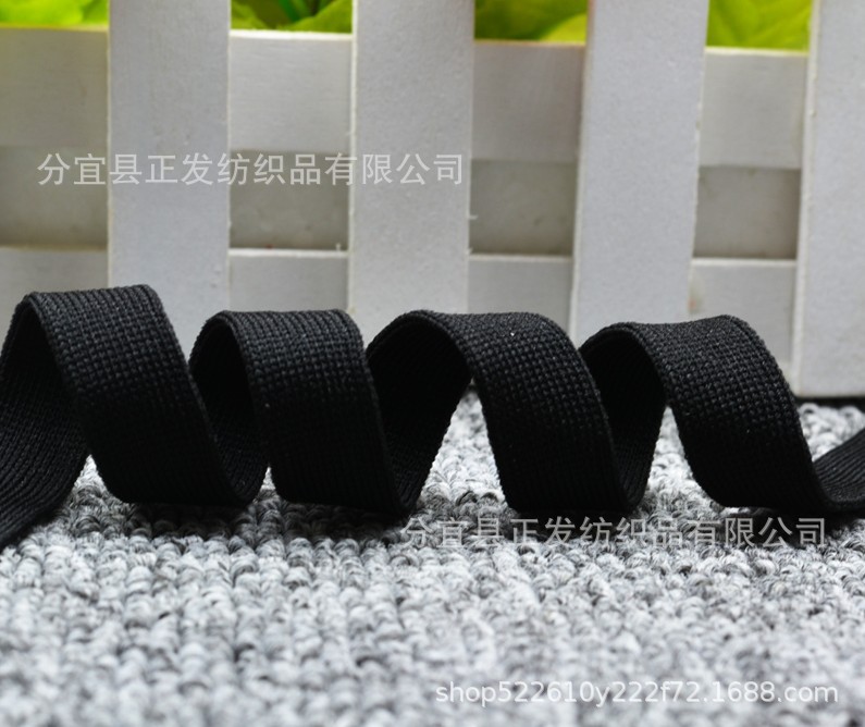 Knitted Cross-Pull Warp Knitting White and Black 1cm Rope Bag Hatband Drawstring DIY Sports Pants Side Strip Micro-Elastic Webbing Knitted Cross-Pull Warp Knitting White and Black 1cm Rope Bag Hatband Drawstring DIY Sports Pants Side Strip Micro-Elastic Webbing