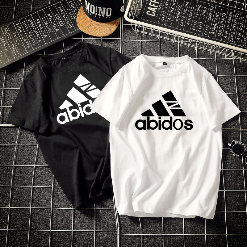 and Female Trendy Brand Summer Trendy Men's Wear Tops Loose Large Size Clothes Men's Three Standard Short Sleeve Whole
