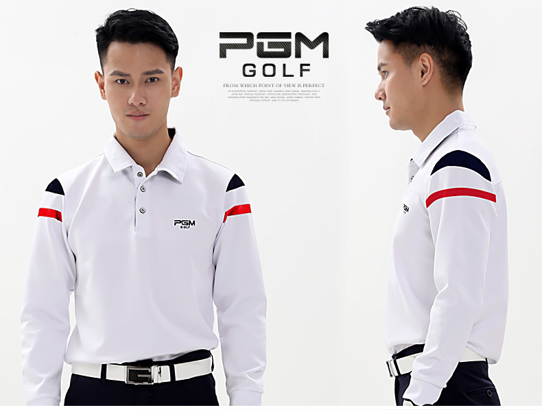 PGM Men's Thickened Long-Sleeved T-shirt Golf Clothing Men's Clothes Autumn and Winter Men's Clothing Exercise Jersey PGM Men's Thickened Long-Sleeved T-shirt Golf Clothing Men's Clothes Autumn and Winter Men's Clothing Exercise Jersey