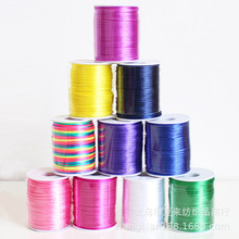 Yiwu China knot line 7 1.5mm Korean silk red rope DIY knitting accessories wholesale 100 meters Yiwu China knot line 7 1.5mm Korean silk red rope DIY knitting accessories wholesale 100 meters