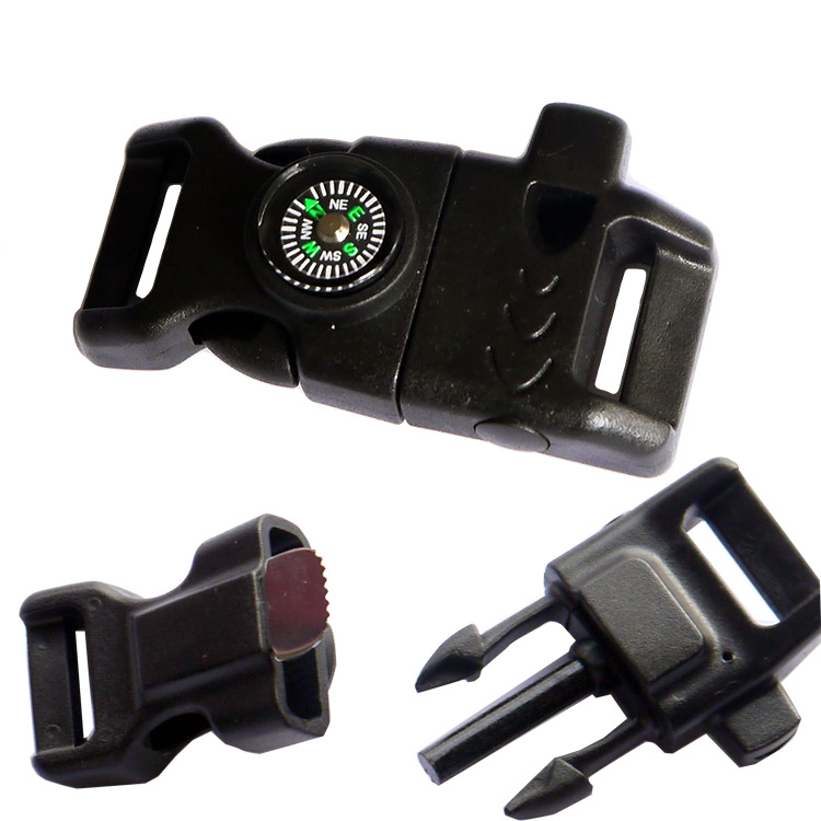 Umbrella Rope Knitting Accessories Luggage Accessories Firestone Blade Outdoor Multi-Function Firestone Whistle Plastic Buckle
