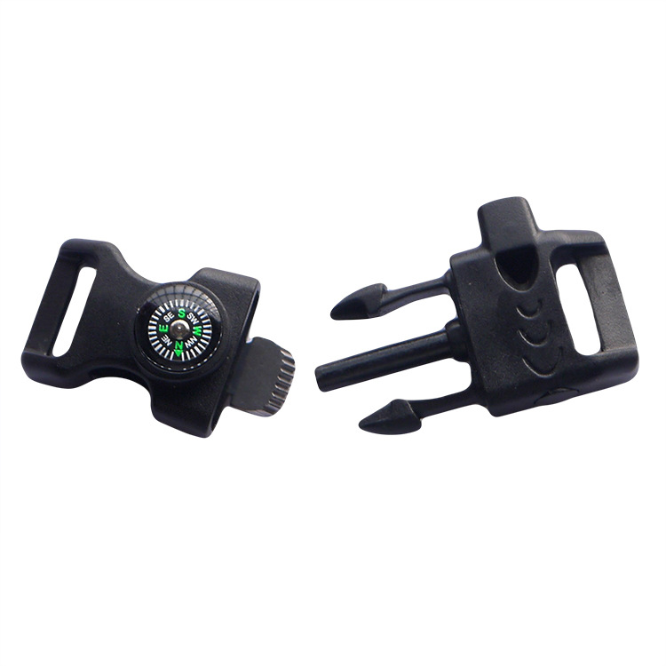 Umbrella Rope Knitting Accessories Luggage Accessories Firestone Blade Outdoor Multi-Function Firestone Whistle Plastic Buckle