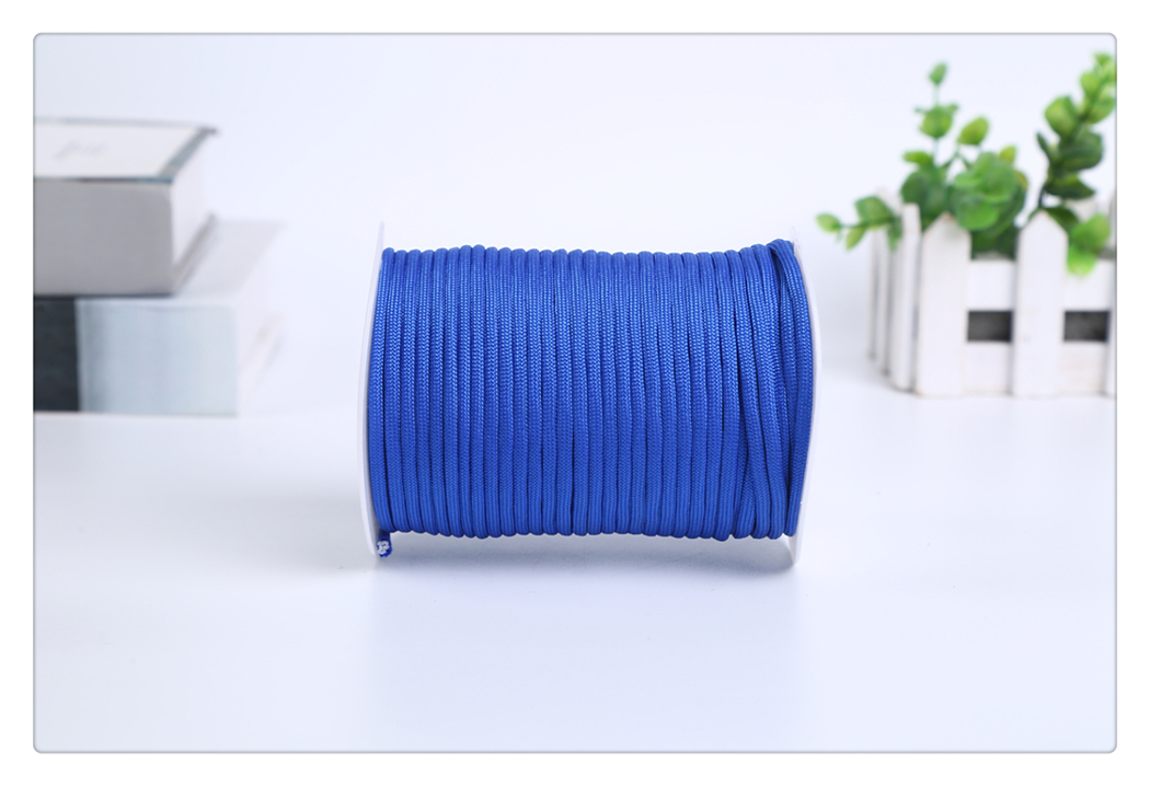 Parachute Cord Colorful DIY Hand-Knitting Thread, Tent Polypropylene Fiber Compound Rope, Braided Rope