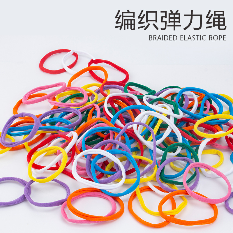Rubber Band Elastic rope Comprise toy puzzle loop knitting machine line bag