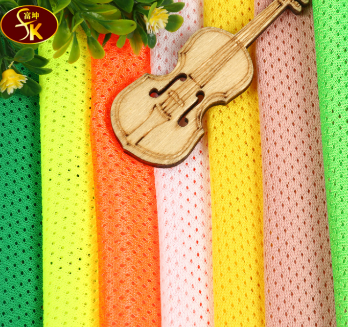 Manufacturer direct sale spot all kinds of specification style polyester knitted fabric net cloth quality is superior