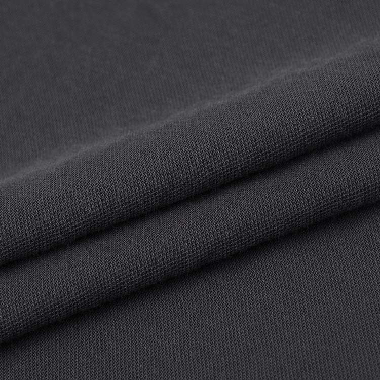 Market Hot Selling 50snr Monofilament Yarn Pique Bubble Figured Cloth T-shirt Trousering Knitted Fabric