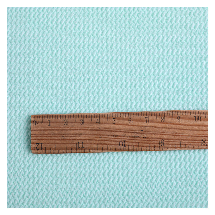 Twill Jacquard Bubble Fabric Corn Stretch Knitted Fabric Suit Coat Skirts Grain of Rice Knitted Fabric