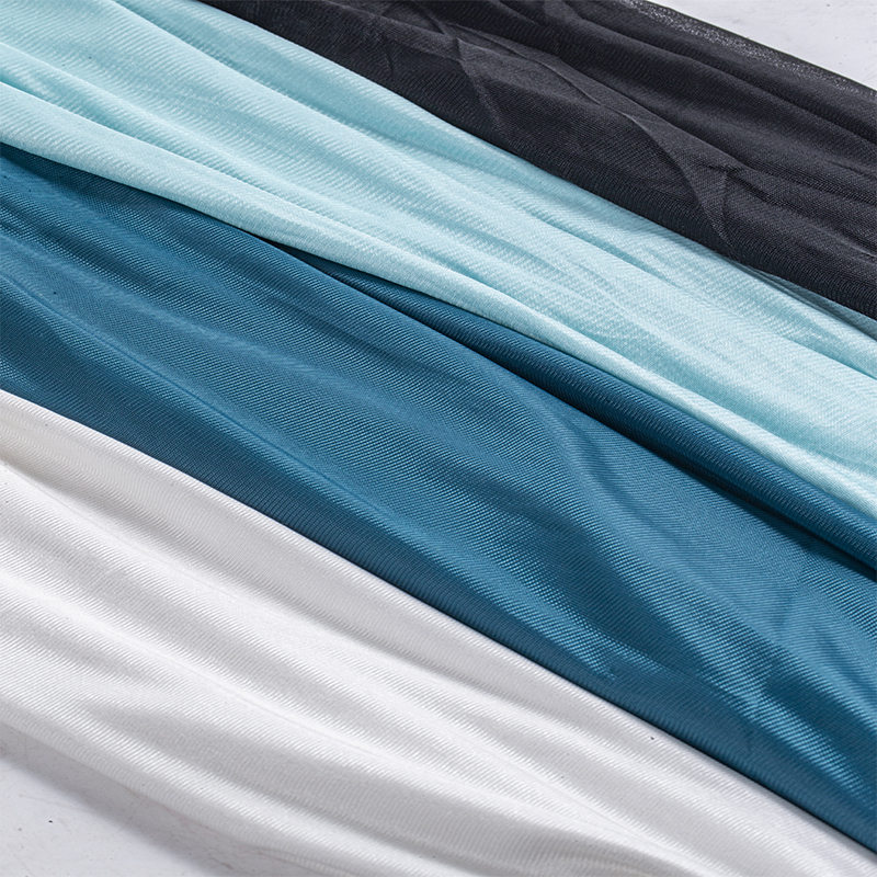 75D 100% Polyester Semi-Light Warp Knitted Fabric Breathable Mosquito Net Luggage Clothing Lining Fabric