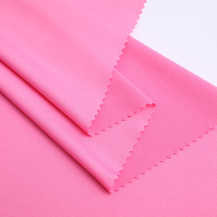 80 Colors Spot Milk Silk Lycra Composite Knitted Fabric 180G Four-Sided Elastic Sweat Exercise Yoga Clothes Fabric
