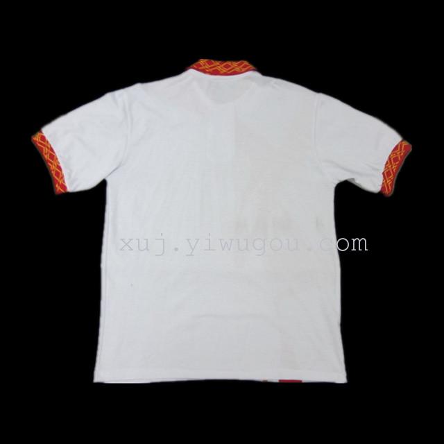 200g neckline top grade printed cotton t-40% 60% Polyester knitted fabric 200g neckline top grade printed cotton t-40% 60% Polyester knitted fabric