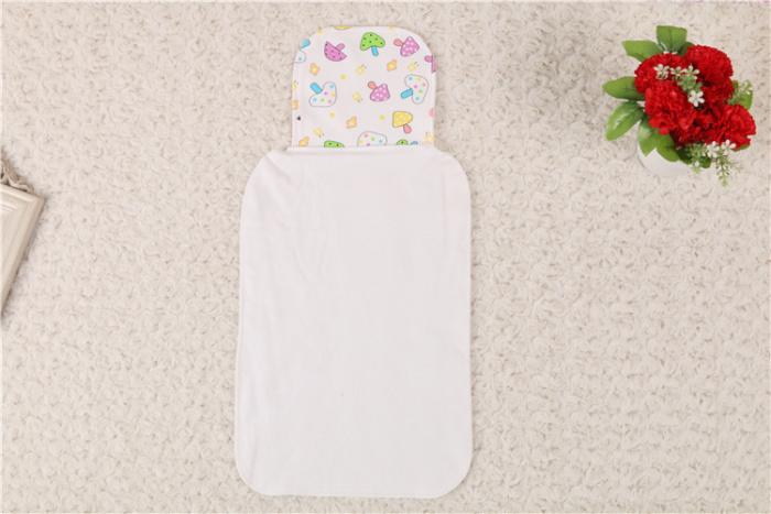 Happy energy knitted fabric sweat absorbent towel large baby sweat isolation towel back towel