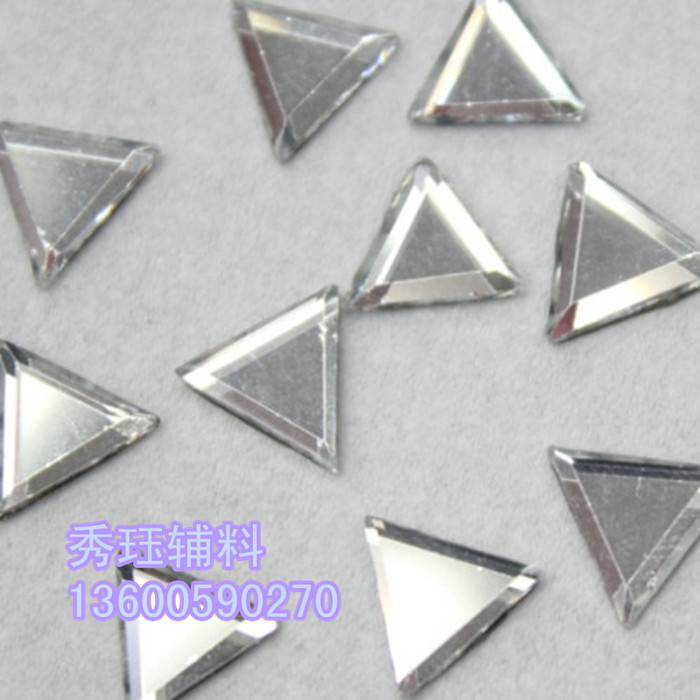 Triangle shaped Middle East diamond shaped 6*6DIY glass garment accessories accessories Triangle shaped Middle East diamond shaped 6*6DIY glass garment accessories accessories