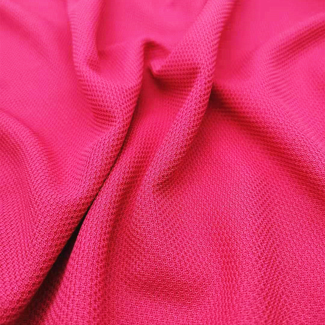 Polyester Pique Mesh Fabric Knitted Fabric Moisture Wicking Sports Fabric Healthy Pkcloth Solid Color Spot Polyester Pique Mesh Fabric Knitted Fabric Moisture Wicking Sports Fabric Healthy Pkcloth Solid Color Spot