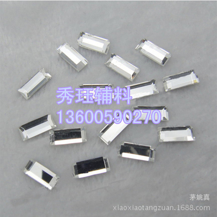 Shaped diamond shaped diamond 5*10 star high quality garment accessories accessories