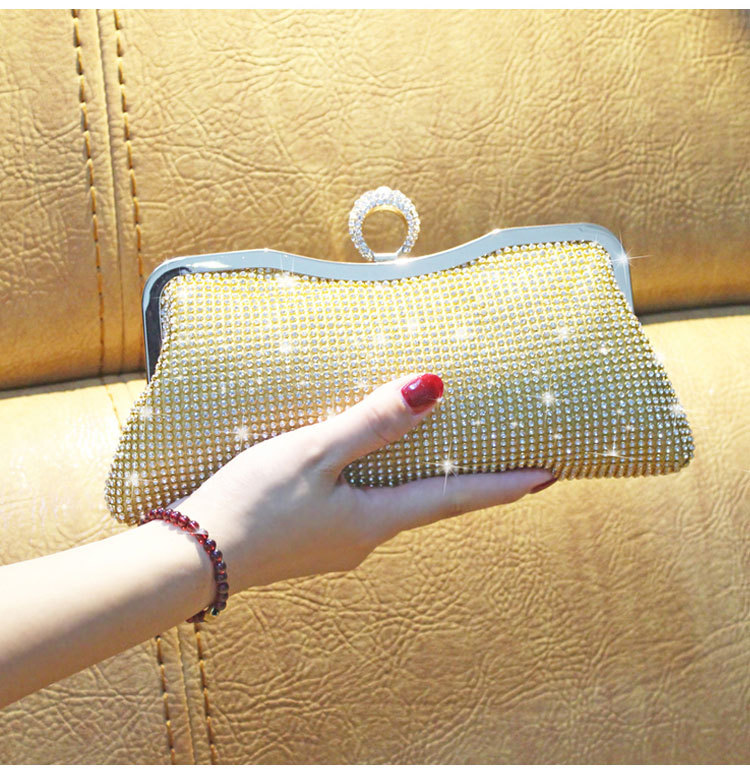 Ring wan yan bao Diamond Clutch Diamond Banquet Bag Dress Garment Bag Women's Handbag Crossbady Handbag 064 Ring wan yan bao Diamond Clutch Diamond Banquet Bag Dress Garment Bag Women's Handbag Crossbady Handbag 064
