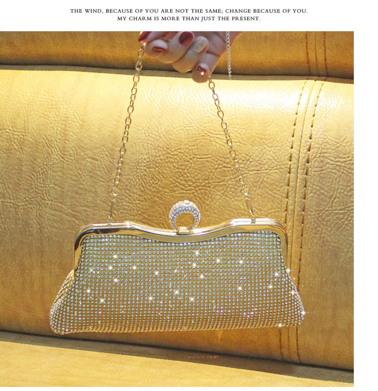 Ring wan yan bao Diamond Clutch Diamond Banquet Bag Dress Garment Bag Women's Handbag Crossbady Handbag 064 Ring wan yan bao Diamond Clutch Diamond Banquet Bag Dress Garment Bag Women's Handbag Crossbady Handbag 064