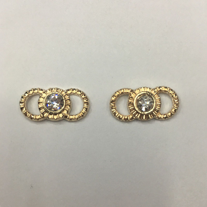 1 teeth with diamond chain of garment accessories accessories and shoes button