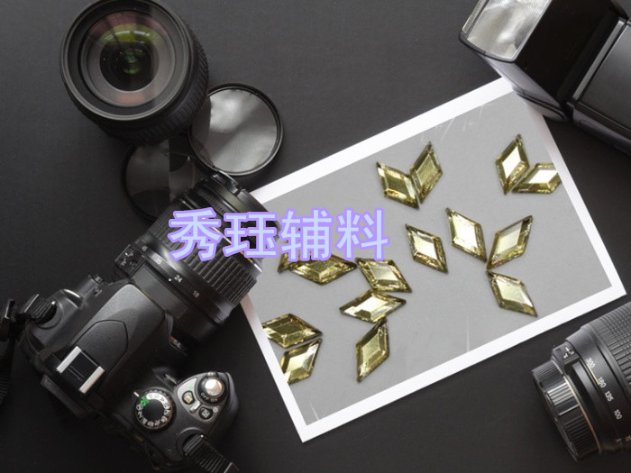 Double sided drilling 6*12 shaped diamond drilling drilling garment accessories