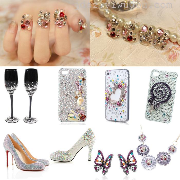 HOTFIX rhinestone nail diamond accessories garment accessories manufacturers direct sales